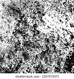 Grunge background black and white. Abstract monochrome texture. Old vintage antique surface