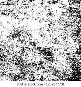 Grunge background black and white. Abstract monochrome texture. Old vintage antique surface
