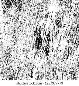 Grunge background black and white. Abstract monochrome texture. Old vintage antique surface