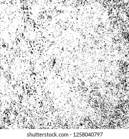 Grunge background black and white. Abstract monochrome texture. Old vintage antique surface