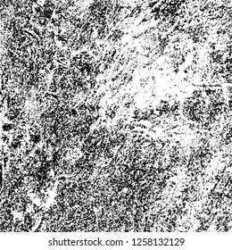 Grunge background black and white. Abstract monochrome texture. Old vintage antique surface