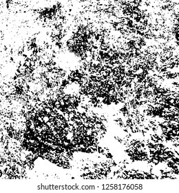 Grunge background black and white. Abstract monochrome texture. Old vintage antique surface
