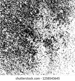 Grunge background black and white. Abstract monochrome texture. Old vintage antique surface