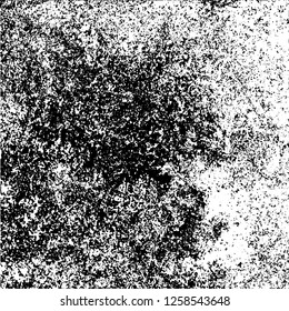 Grunge background black and white. Abstract monochrome texture. Old vintage antique surface