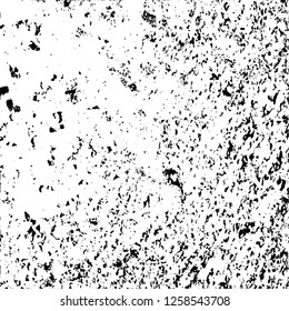 Grunge background black and white. Abstract monochrome texture. Old vintage antique surface