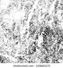 Grunge background black and white. Abstract monochrome texture. Old vintage antique surface