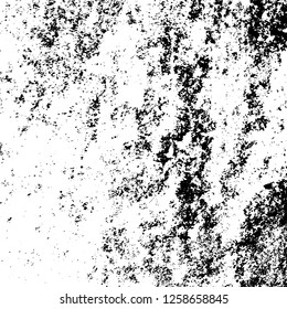 Grunge background black and white. Abstract monochrome texture. Old vintage antique surface