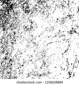 Grunge background black and white. Abstract monochrome texture. Old vintage antique surface