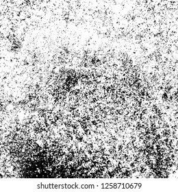 Grunge background black and white. Abstract monochrome texture. Old vintage antique surface