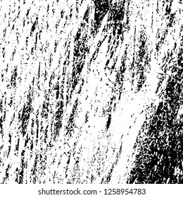 Grunge background black and white. Abstract monochrome texture. Old vintage antique surface
