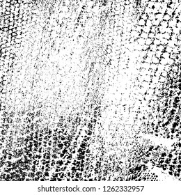 Grunge background black and white. Abstract monochrome texture. Old vintage antique surface