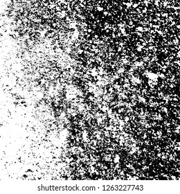 Grunge background black and white. Abstract monochrome texture. Old vintage antique surface