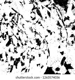 Grunge background black and white. Abstract monochrome texture. Old vintage antique surface