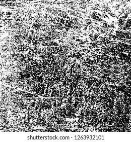Grunge background black and white. Abstract monochrome texture. Old vintage antique surface