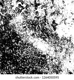 Grunge background black and white. Abstract monochrome texture. Old vintage antique surface