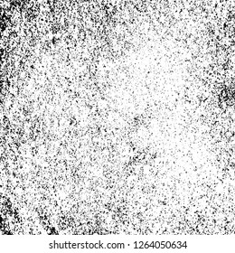 Grunge background black and white. Abstract monochrome texture. Old vintage antique surface