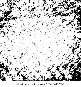 Grunge background black and white. Abstract monochrome texture