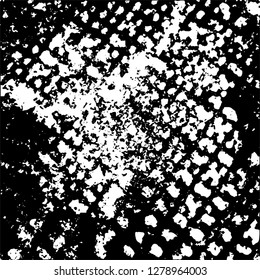 Grunge background black and white. Abstract monochrome texture