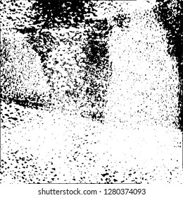 Grunge background black and white. Abstract monochrome texture