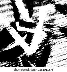 Grunge background black and white. Abstract monochrome texture