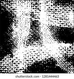 Grunge background black and white. Abstract monochrome texture