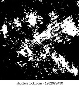 Grunge background black and white. Abstract monochrome texture