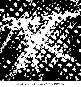 Grunge background black and white. Abstract monochrome texture