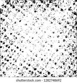 Grunge background black and white. Abstract monochrome texture