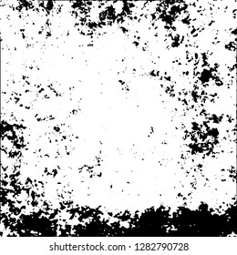 Grunge background black and white. Abstract monochrome texture
