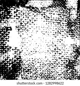 Grunge background black and white. Abstract monochrome texture
