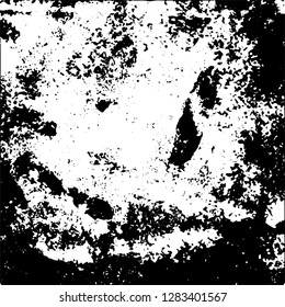 Grunge background black and white. Abstract monochrome texture