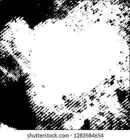 Grunge background black and white. Abstract monochrome texture