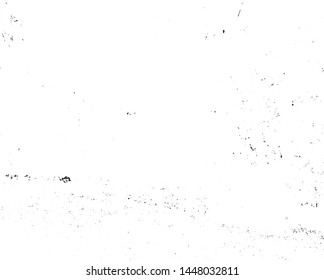 Grunge background of black and white. Abstract vector monochrome vintage surface with dirty pattern in cracks, spots, chips, dots. 