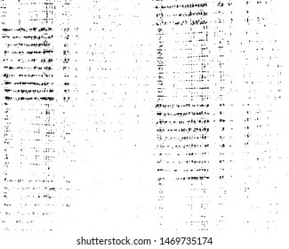Grunge background of black and white. Abstract vector vintage pattern cracks, chips, scratches, dust. Dirty old surface. 