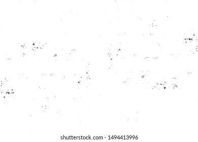 Grunge background black and white. Abstract vector monochrome texture of cracks, chips.