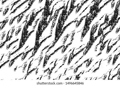 Grunge background black and white abstract. Vector pattern of chaotic spots