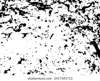 Borde de fondo negro y blanco. Textura de ilustración abstracta