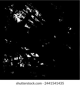 Fondo de grunge de blanco y negro. Ilustración abstracta de la textura de las grietas, virutas, punto. Patrón monocromo sucio de la superficie desgastada antigua