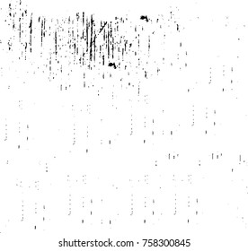 Grunge background of black and white. Abstract vector texture. Monochrome seamless pattern