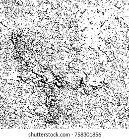 Grunge background of black and white. Abstract vector texture. Monochrome seamless pattern