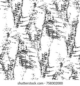 Grunge background of black and white. Abstract vector texture. Monochrome seamless pattern