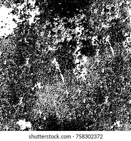 Grunge background of black and white. Abstract vector texture. Monochrome seamless pattern