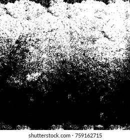 Grunge background of black and white. Abstract vector texture. Monochrome pattern