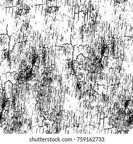 Grunge background of black and white. Abstract vector texture. Monochrome pattern