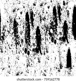 Grunge background of black and white. Abstract vector texture. Monochrome pattern