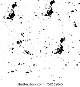 Grunge background of black and white. Abstract vector texture. Monochrome pattern