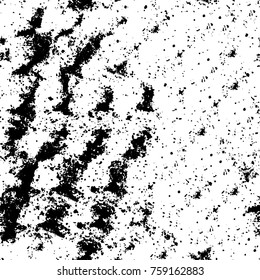 Grunge background of black and white. Abstract vector texture. Monochrome pattern