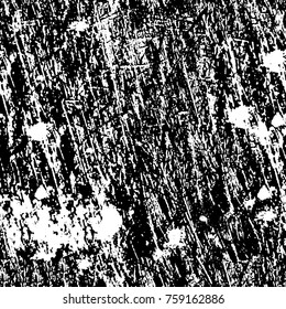 Grunge background of black and white. Abstract vector texture. Monochrome pattern