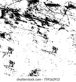 Grunge background of black and white. Abstract vector texture. Monochrome pattern
