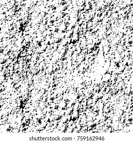 Grunge background of black and white. Abstract vector texture. Monochrome pattern